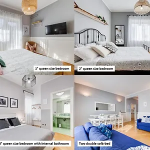Bmga L Incredible 3bdr With Balcony In Center Rzym